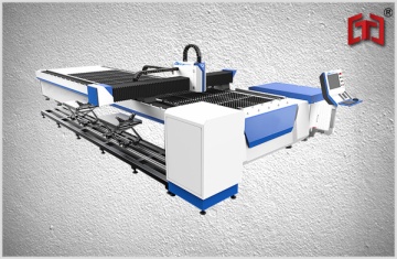 Plate and pipe fiber laser cutting machine 500-1500w