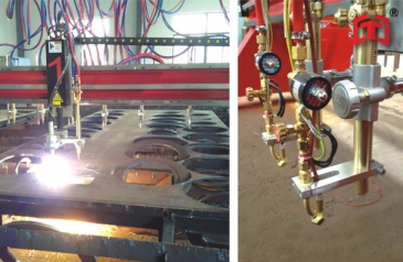 CNC flame/plasma/gas cutting machine